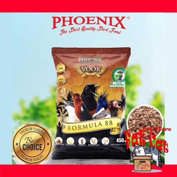 Makanan burung Phoenix Pur Voor Premium burung kicau