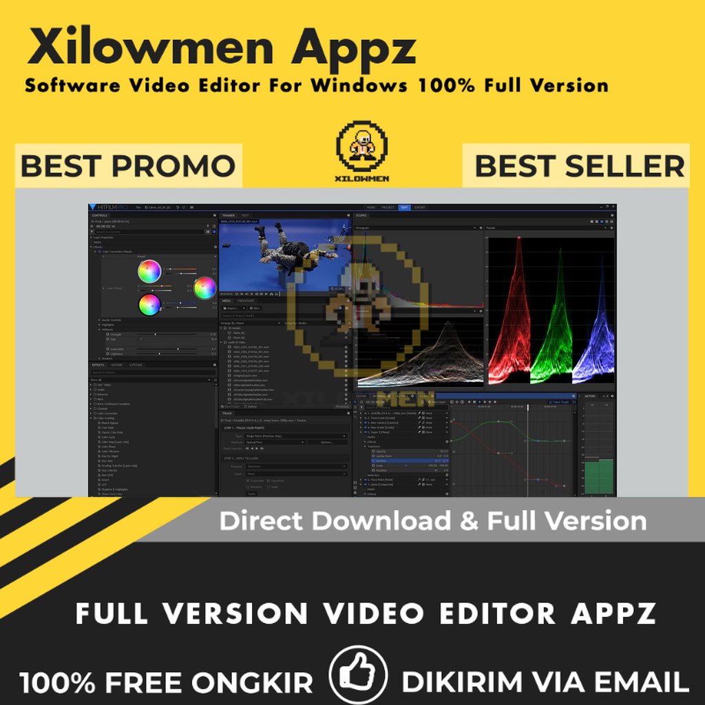 [Full Version] FXhome HitFilm Pro  Pro Video Editor Lifetime WIN OS