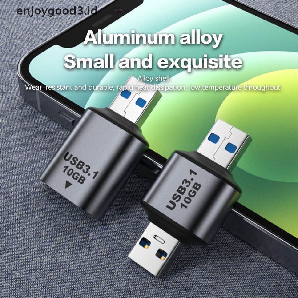 【 Rready Stock 】 USB Type C to USB 3.1 Adapter OTG Fast Data Transfer Male Female Converter USB3.1 10Gbps Charging Data High Speed Transfer Connector （ ID ）