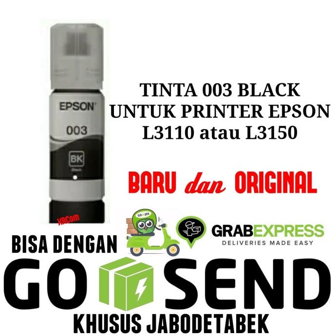 Glh - Tinta Printer Epson 003 Untuk Printer Epson L3110 L3150