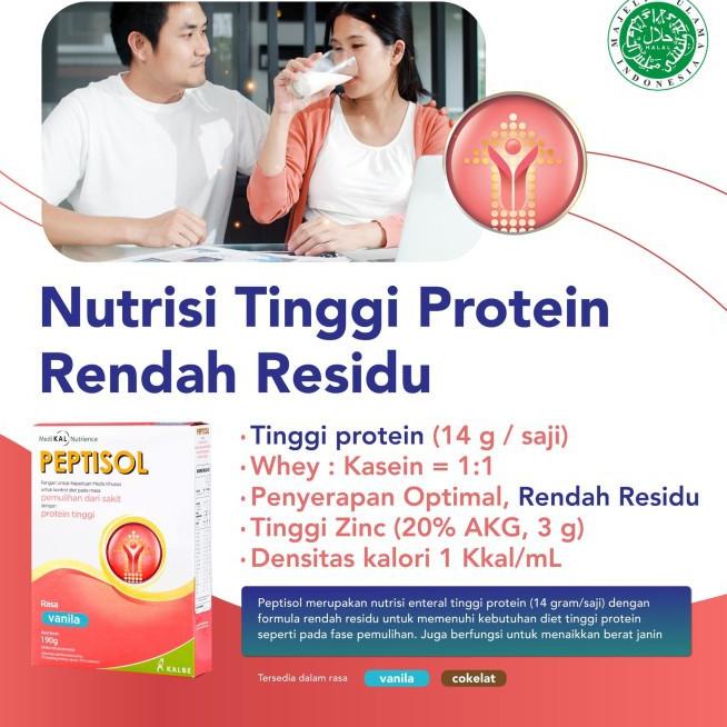 

♫ Peptisol Cokelat / Vanila 189 Gr ♢