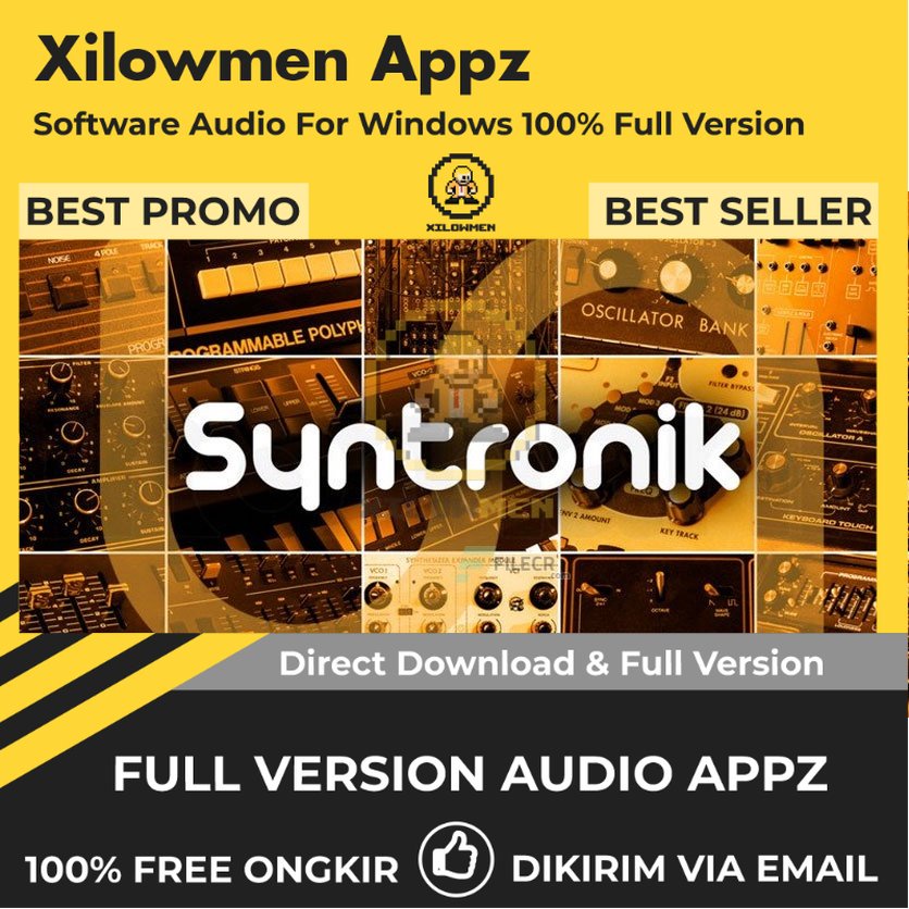 [Full Version] IK Multimedia Syntronik Pro Lifetime Audio Software WIN OS