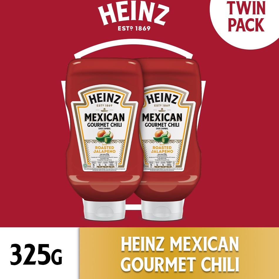 

M97 HEINZ Saus Sambal Meksiko 325 g - Twin Pack NEW PRODUCT ボ