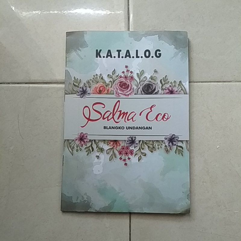 jual contoh undangan salma eco / katalog undangan salma eco/ album undangan salma eco