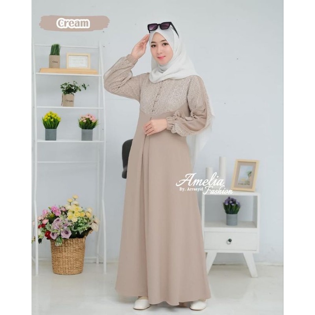 gamis Kanaya by arrasyid//Amelia fashion