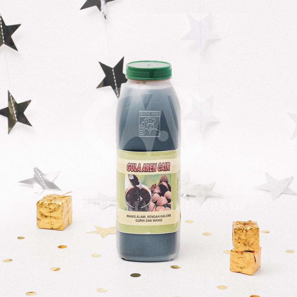 

Gula Aren Cair Manisku Kemasan Botol Brown Sugar Syrup Berat 1,25Kg
