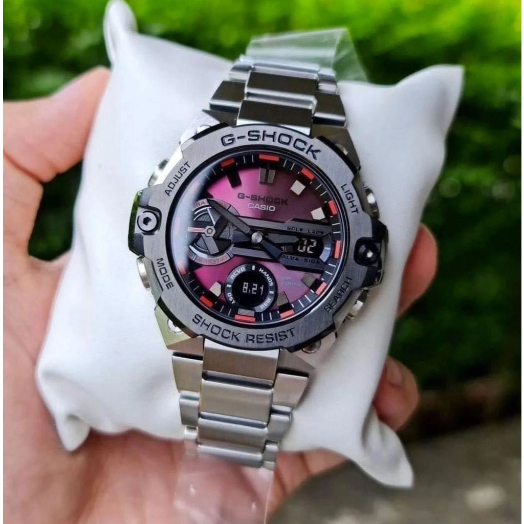 Jam Tangan Pria Casio G-Shock New GST-B400 / GST-B400-1A / GST-B400D-1ADR / GST-B400AD-1A4DR / GST-B400BD-1A2DR Steel Rubber Strap