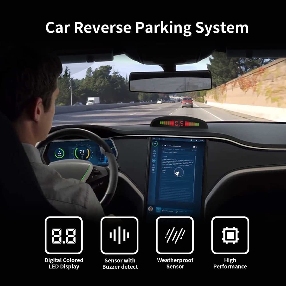 Sensor Parkir Mundur Mobil 4 Titik Universal