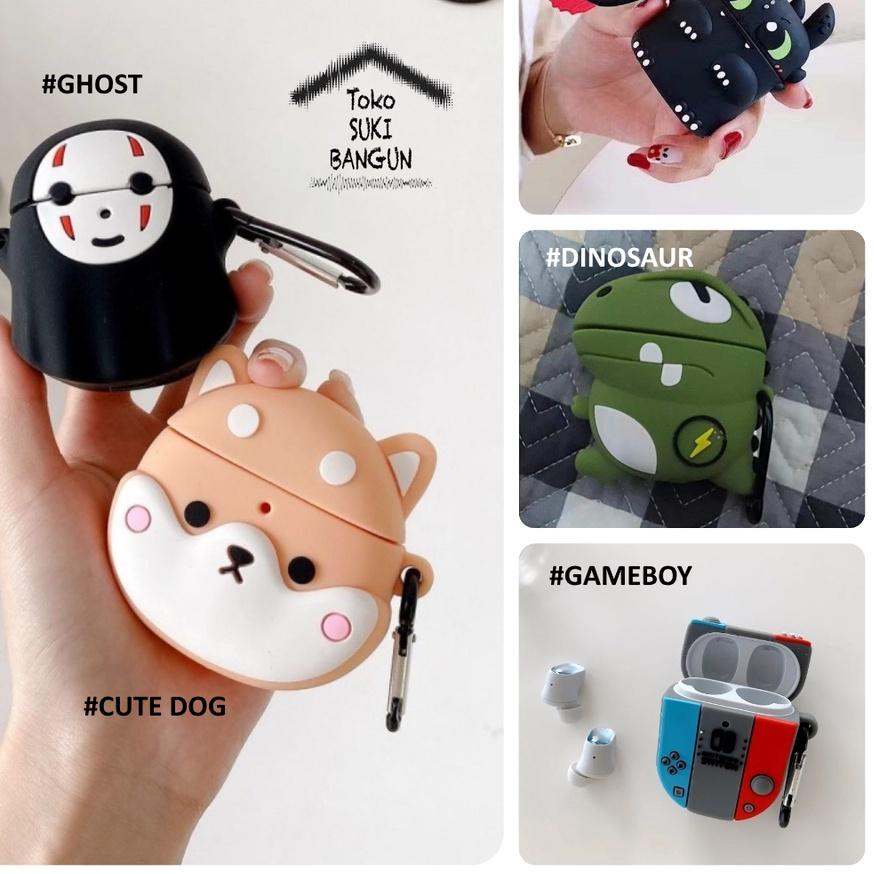✮ Case Redmi Buds 3 Pro & Airdots 3 Pro TWS Rubber CUTE CARTOON Cover ❄