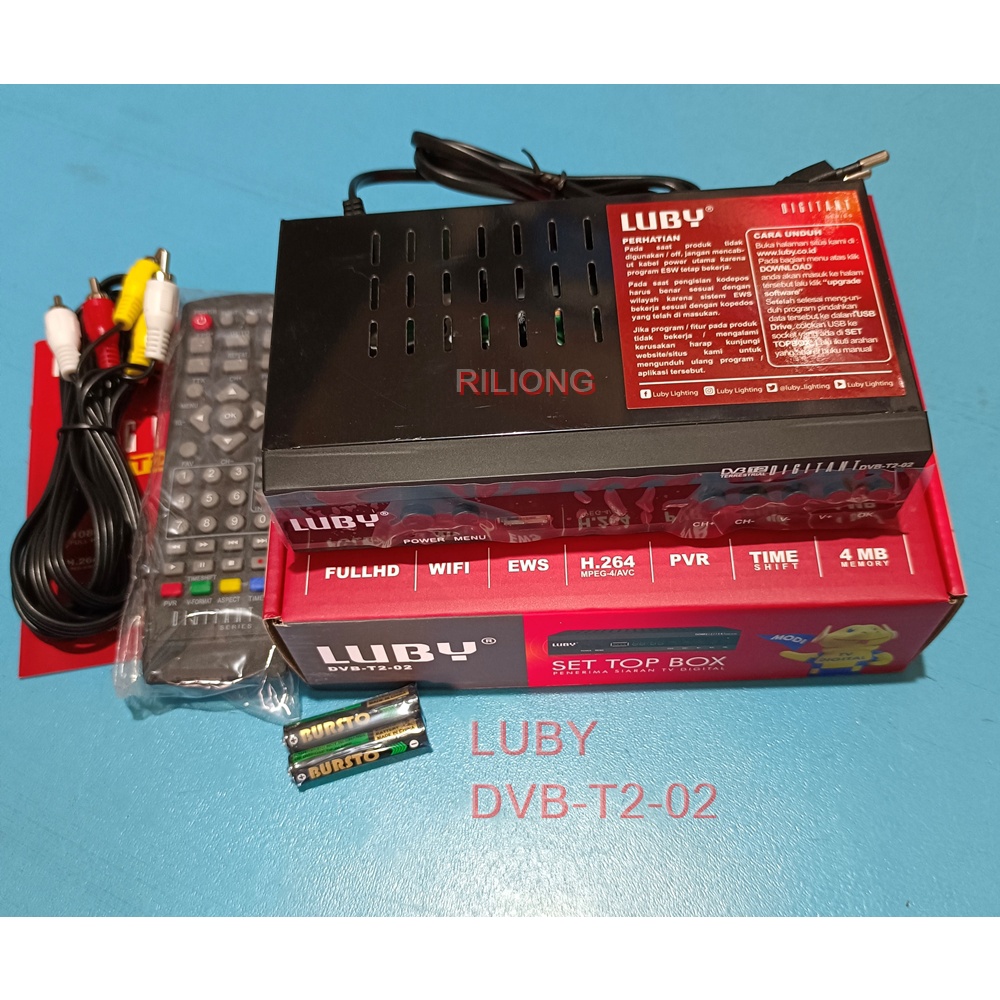 SET TOP BOX DVB T2 -02 LUBY