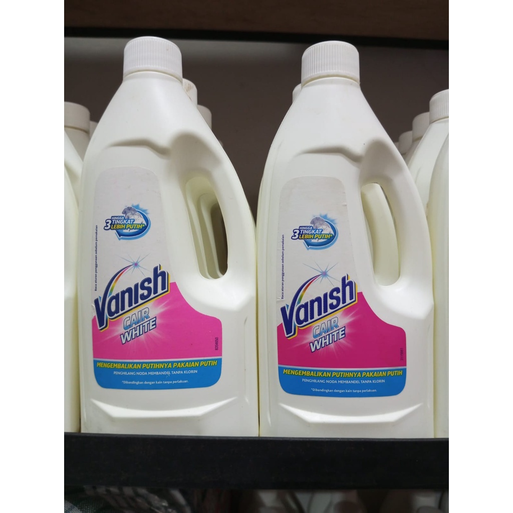 MEMUTIHKAN PAKAIAN VANISH CAIR WHITE BOTOL 500ml