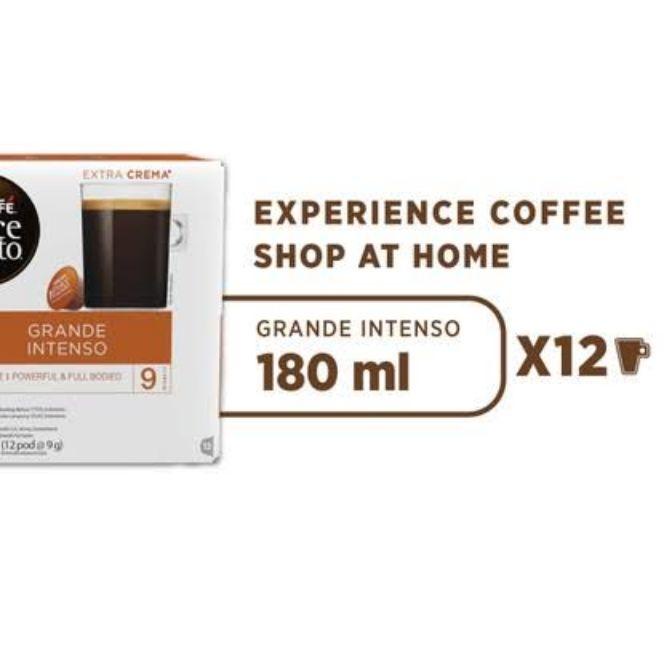 

➥ NESCAFE DOLCE GUSTO GRANDE INTENSO-12 CAPSULE ♥
