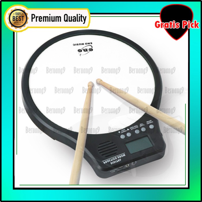 Drum Pad ENO Drumpad Digital Portable Electronic 3 in 1