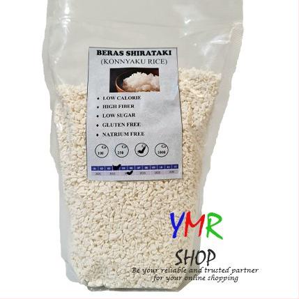 

✰ Beras Shirataki 500Gr Sirataki Shiratake Konnyaku Konyaku Nasi Rice Untuk Diet Porang Murah ◘