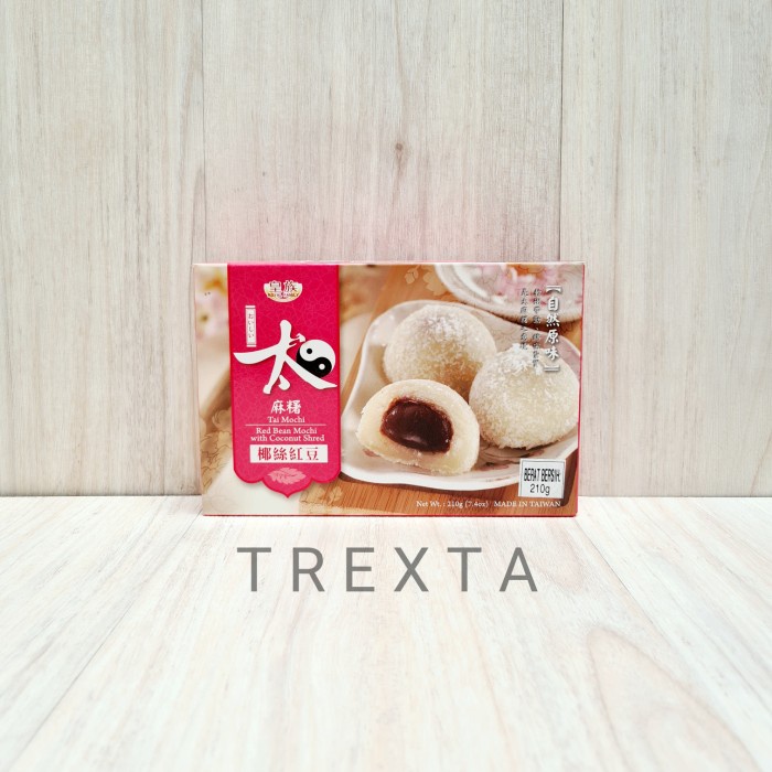 

Mochi Red Bean Coconut Royal Family