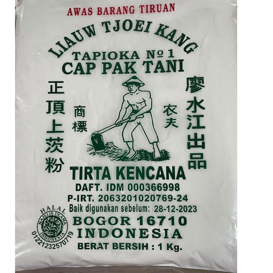 

Ready Stok Sagu Cap Pak Tani 1kg - Sagu Cap Tapioka Liauw Tjoei Kang