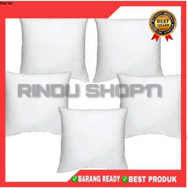 (RS)Bantal sofa brendis UK 40x40 BANTAL SOFA KOTAK SARUNG SOFA