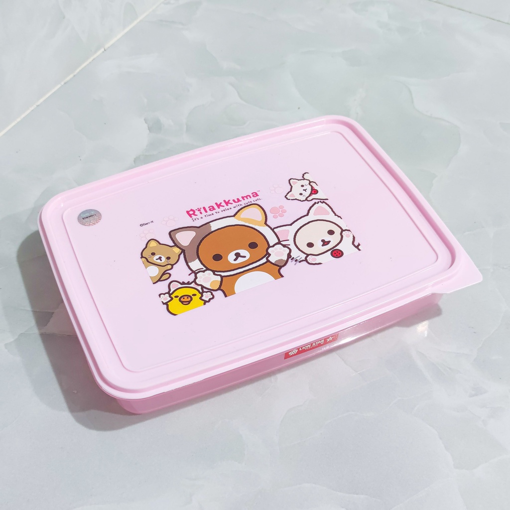 Lion Star tempat makan sekat Rilakkuma Cantina Lunch Box BC-16