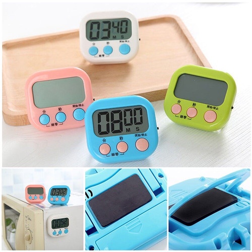 Timer Dapur Masak / Stopwatch Alarm Masak Digital Pengatur Waktu Masak BIsa Bunyi