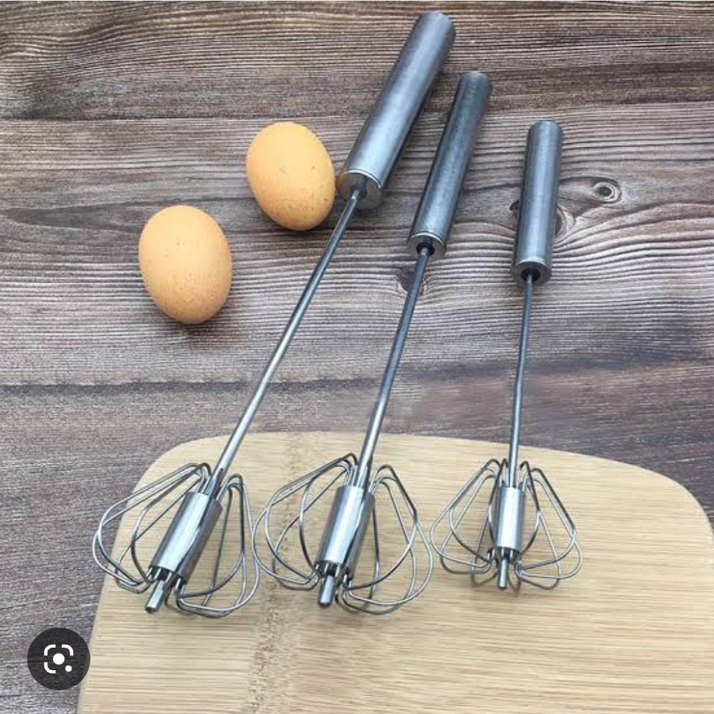 ⭐️𝐈𝐇𝐒 𝟗𝟒𝟎 𝐋𝐚𝐦𝐩𝐮𝐧𝐠⭐️Alat Pengocok Telur Full Stainless Kocokan Telur Whisk Semi Otomatis Better Beater Hand Mixer