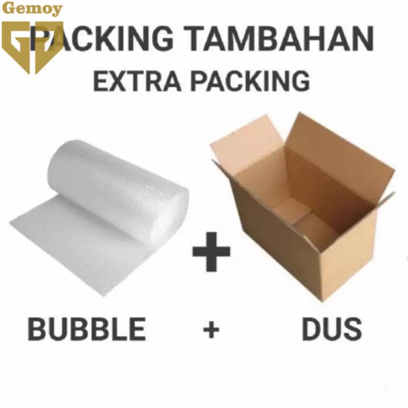 

EXTRA PACKING DUS + BUBBLE + wapping