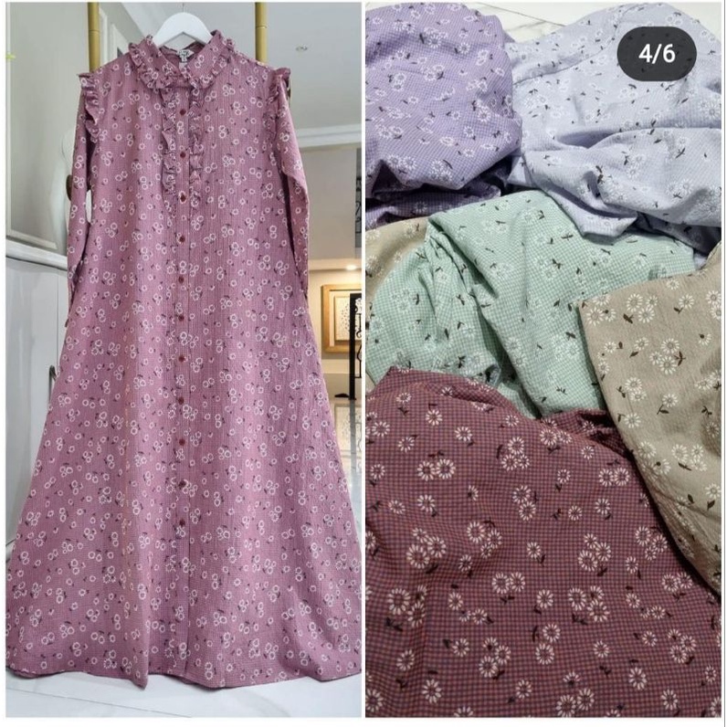 edness gamis katun printing by.edness kayla