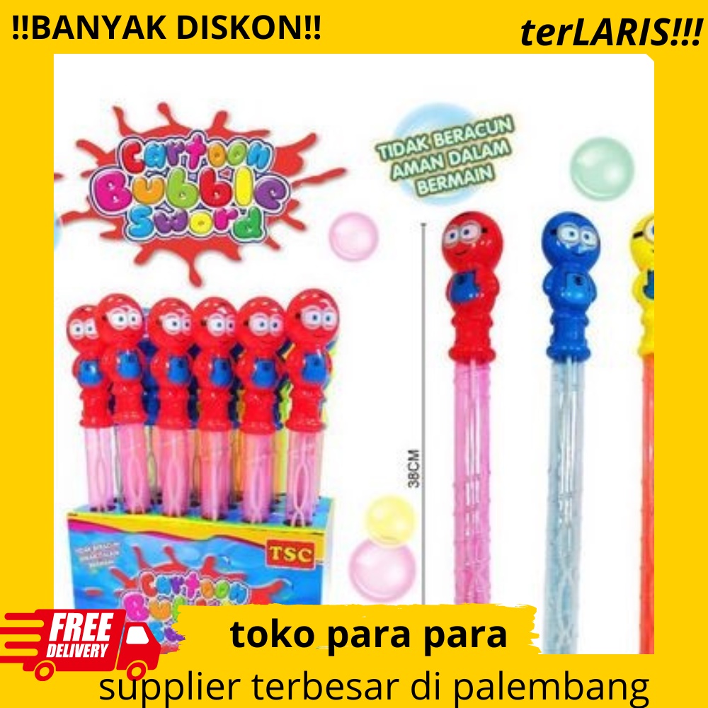 Bubble Maker Mainan Anak Alat Tiup Pembuat Balon Gelembung Air Sabun