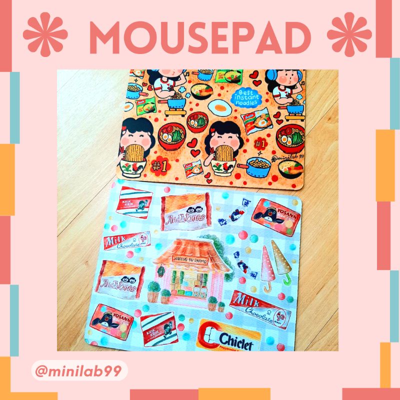 Mousepad Tatakan Mouse Laptop Komputer