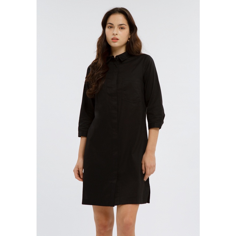 Minimal BB Galena Dress Wanita Jet Black