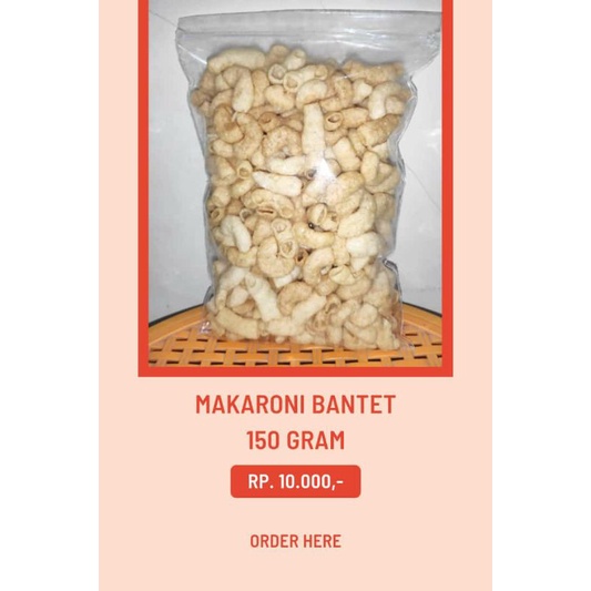 

MAKARONI BANTET