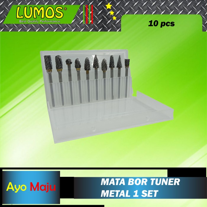 Matabor Mata Bor Tuner Metal Mata Tuner Grinder As 3Mm 1 Set 10Pcs