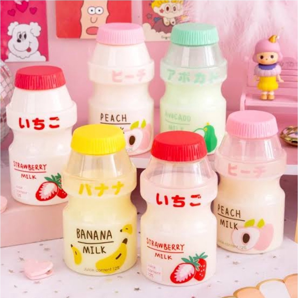 ⭐️𝐈𝐇𝐒 𝟕𝟖𝟏 𝐋𝐚𝐦𝐩𝐮𝐧𝐠⭐️Botol Minum Anak Model Yakult Botol Fruity Ala Korea 480ml