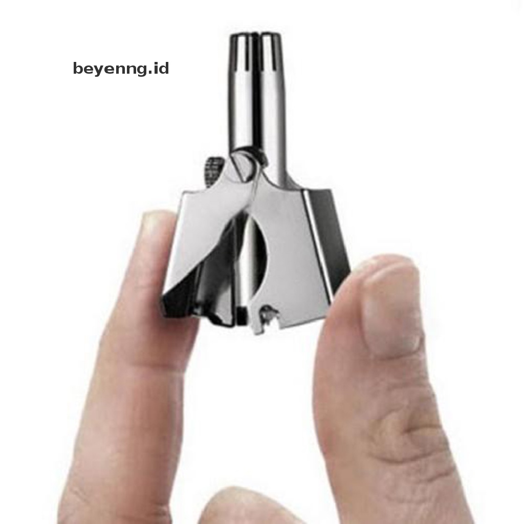 Beyen Alat Cukur Bulu Hidung Telinga Stainless Steel Manual hair removal clipper cutg T30 WF ID