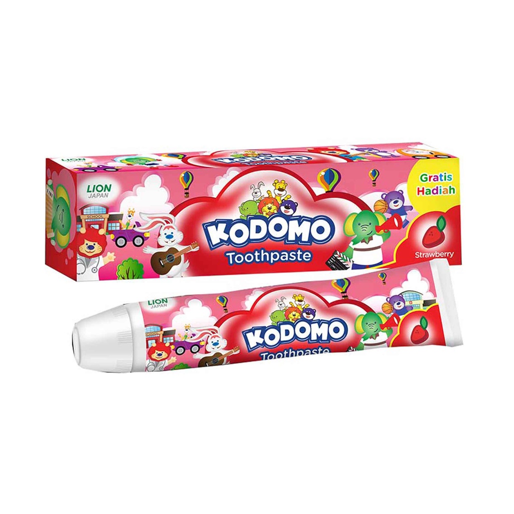 Kodomo pasta gigi anak 45g/ Tooth Paste Gel/ 4 Variasi Rasa