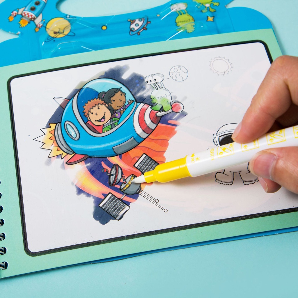 

SALE !! Magic Coloring Book Besar Magic Water Book Buku Mewarnai Ajaib