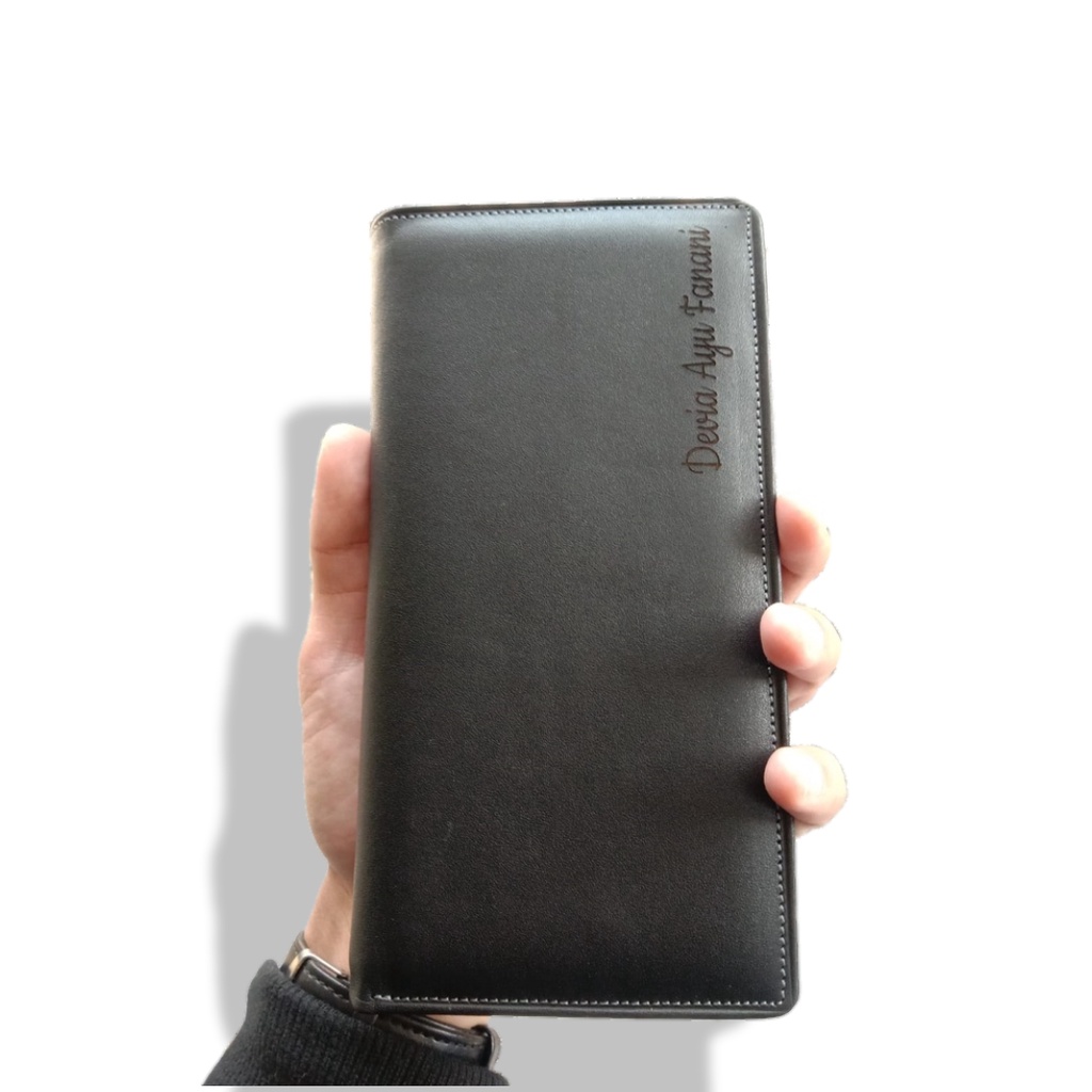Dompet Pria / Wanita Panjang Original Kulit Asli Garut