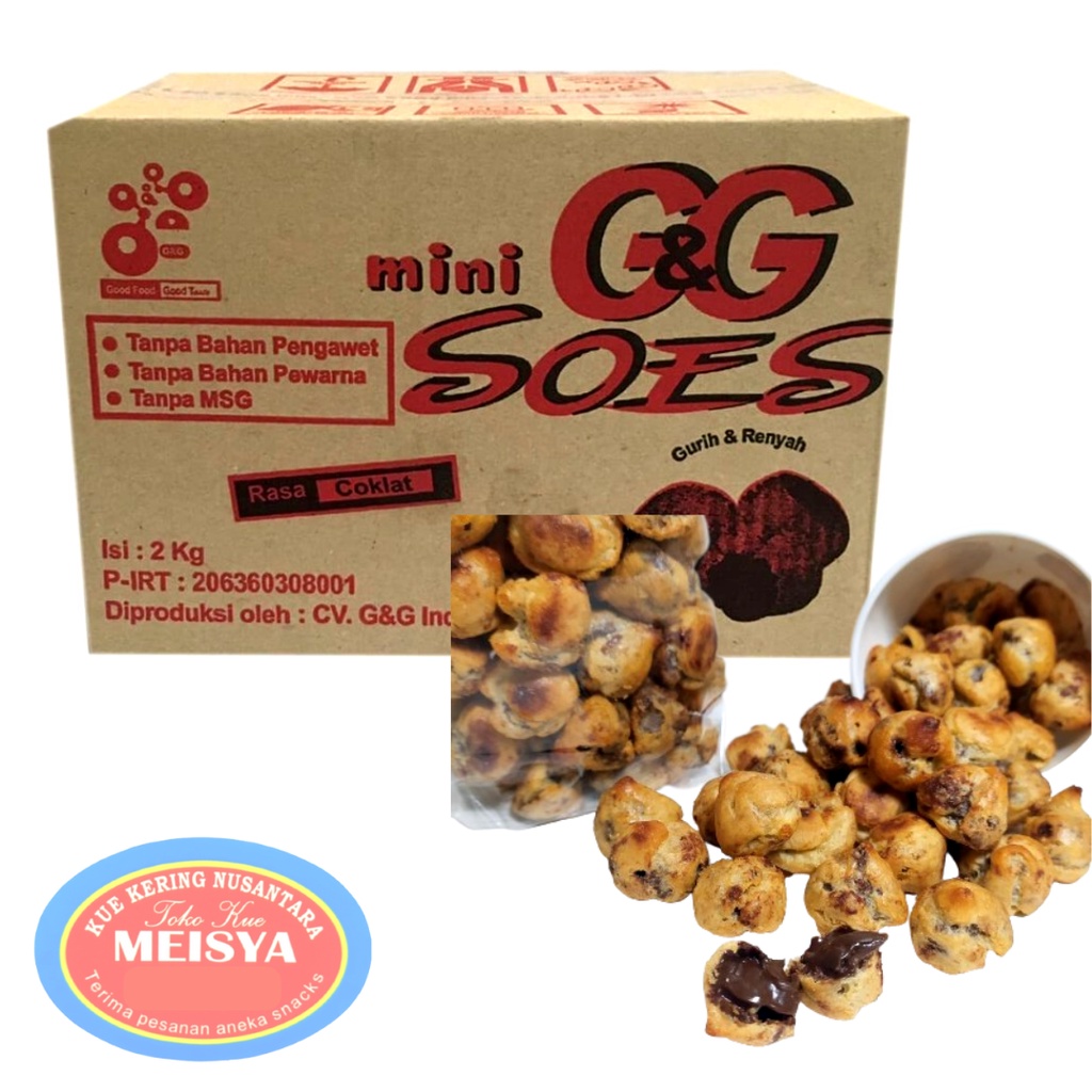 

Soes Kering Cokelat 1 Dus 2kg Murah Enak