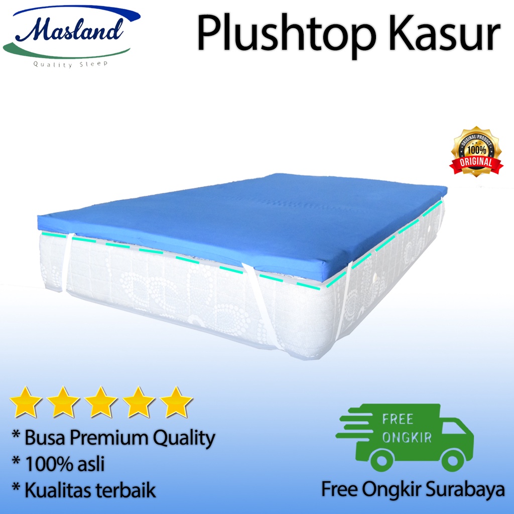 Plushtop Kasur Springbed topper waterproff