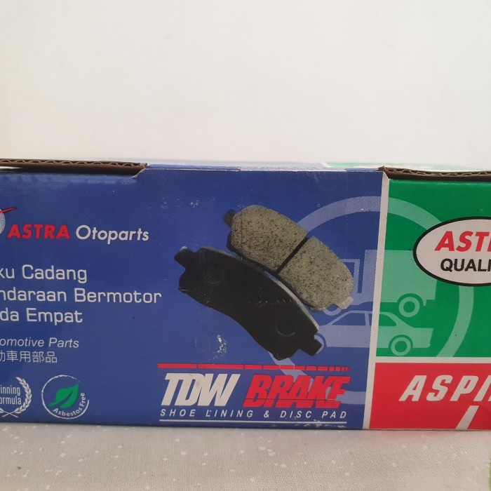 Brake Brake Pad/Kampas Rem Depan Innova 05-15 Tdw