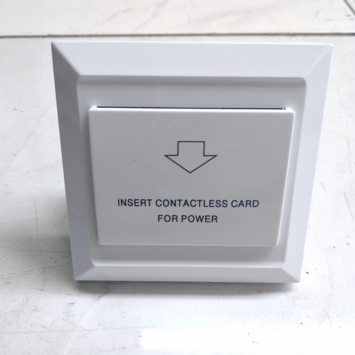 

[[JNT COD]] RFID 125Khz card Saklar Hemat Energi Energy saver switch kartu hotel