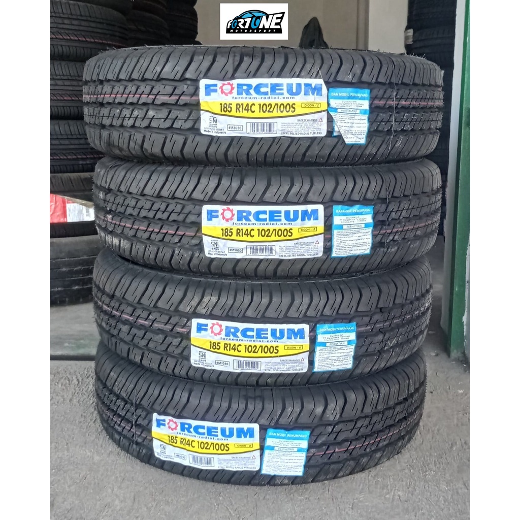Ban Muatan Ring 14 Ukuran 185 C8 PR R14 Merk Forceum Digon LT Cocok Buat GrandMax