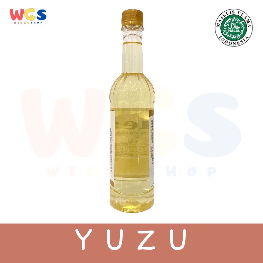 Trieste Premium Syrup Yuzu - Citrus - Citron Flavoured 650 ml - Halal