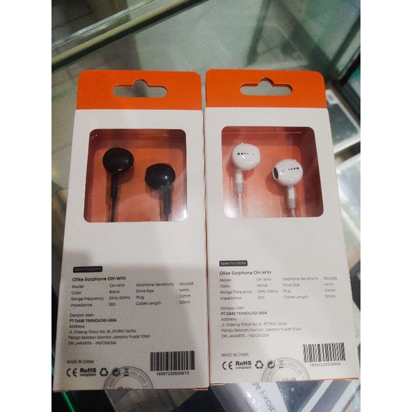 earphone olike OH-W1H(BARU)