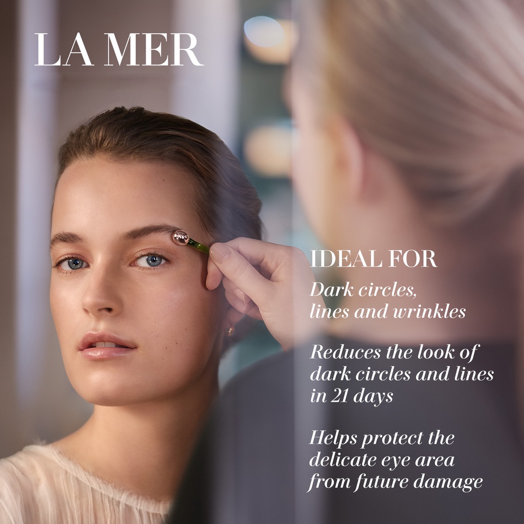 La Mer The Eye Concentrate 5ml • Krim Mata LaMer Eye Cream 5ml/Eye Serum mata panda / Kecantikan eye cream