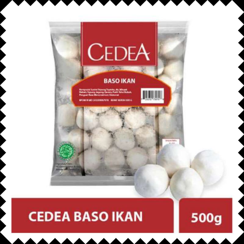 

Cedea bakso ikan 500 gr