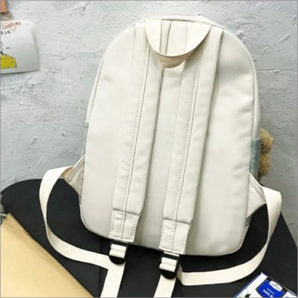 PVJ - Tas Ransel Kpop TWICE PURPLE SMALL LOGO Backpack School