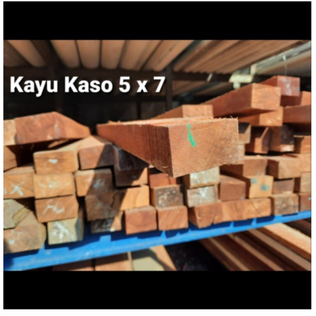 Ready stock] kayu kaso MERANTI 5x7 / kayu balok 5X7