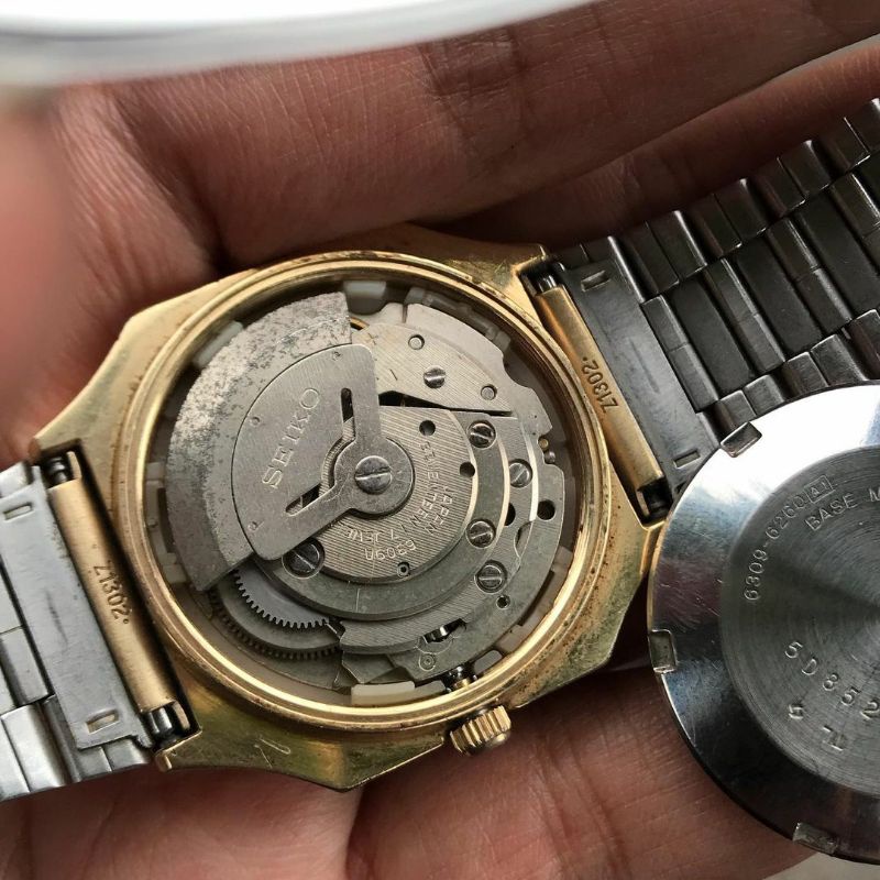 Jam Tangan Seiko 5 Original Tanpa Baterai