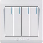MASKO PIANO Saklar 4 GANG N-514