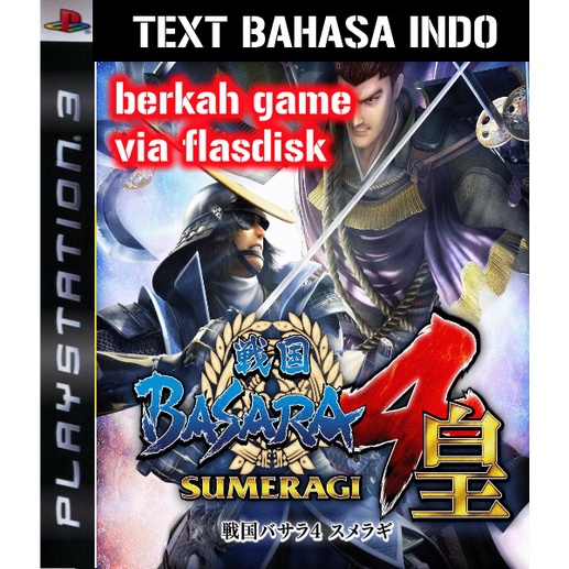 (Game ps3) Basara 4 sumeragi text indonesia cfw hen pkg via flashdishk